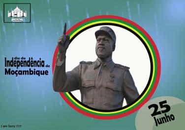 Cartaz da Comemoração do Dia da Independência Moçambique