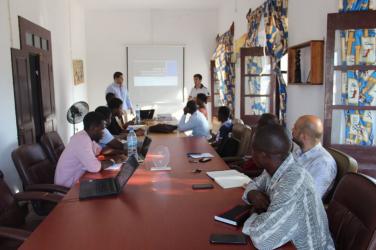 Reunião da gestão do Posto de Turismo Ilha de Moçambique