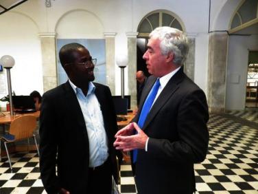 Visita do Presidente da Ilha de Moçambique a Évora
