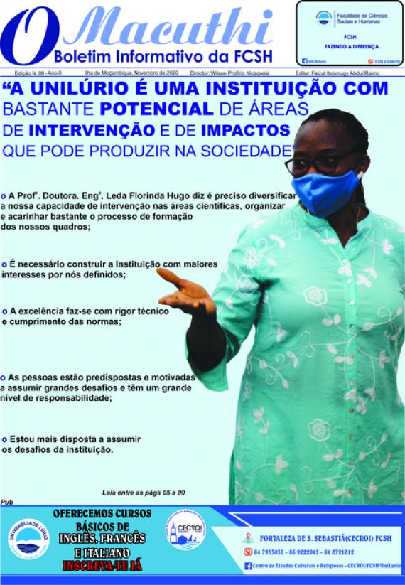 Capa da edição 9 do boletim OMacuthi