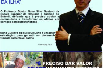 Capa do boletim Informativo da FCSH 4º edição