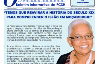 A capa do boletim Informativo O Macuthi Edição 5