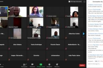 Debate em call de zoom