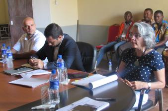 Visita da Embaixadora de Portugal em Moçambique