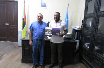 Visita do Representante da UCCLA ao Conselho Municipal da Cidade da Ilha de Moçambique