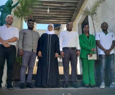Presidente do Conselho Municipal da Ilha de Moçambique reúne com Coordenador do Cluster da  Cooperação portuguesa