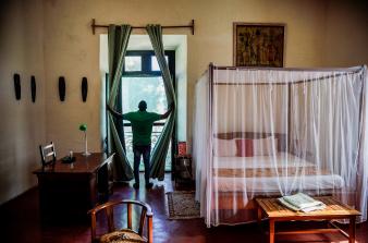 Interior de um dos Quartos da Pensão das Amoreiras